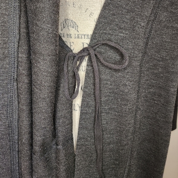 Jersey Wrap Robe Cardigan - Picture 9 of 12